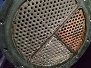 4 pass Heat Exchanger with scaling 4 Pass Tube Bundle Heat Exchanger