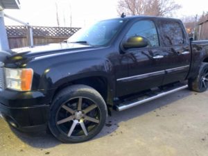 black truck - washed - air dried- no wiping - no stains black truck - washed - air dried- no wiping - no stains