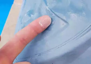 scale on pool roboter